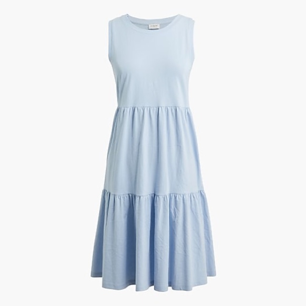 NWT Sleeveless knit tiered mini dress - size M